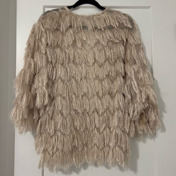 Beige jacket with frills Honey Boutique - Picture 4 of 5